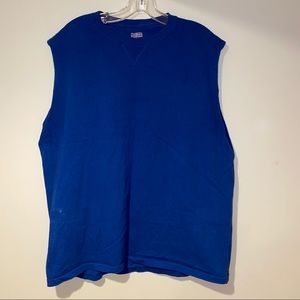 Jerzees Tank Top Men in Blue Large